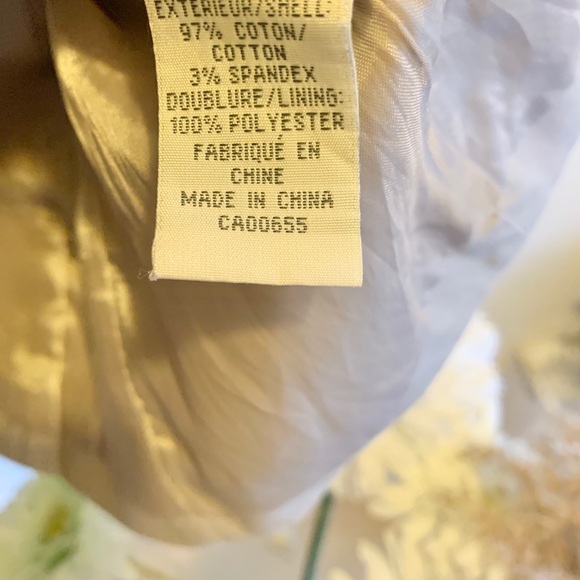 RW&CO Cream/beige Short sleeve blazer - Picture 3 of 3